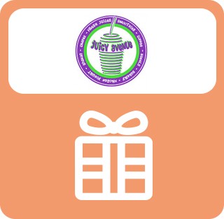 Gratis un café o un té o un Yogurt helado o hacer tu bebida mas grande por la compra de un Juicy Menú