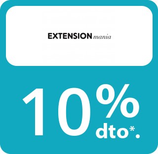 En cabello natural y fibra. No incluye servicios, ni ghd, ni es acumulable a promociones