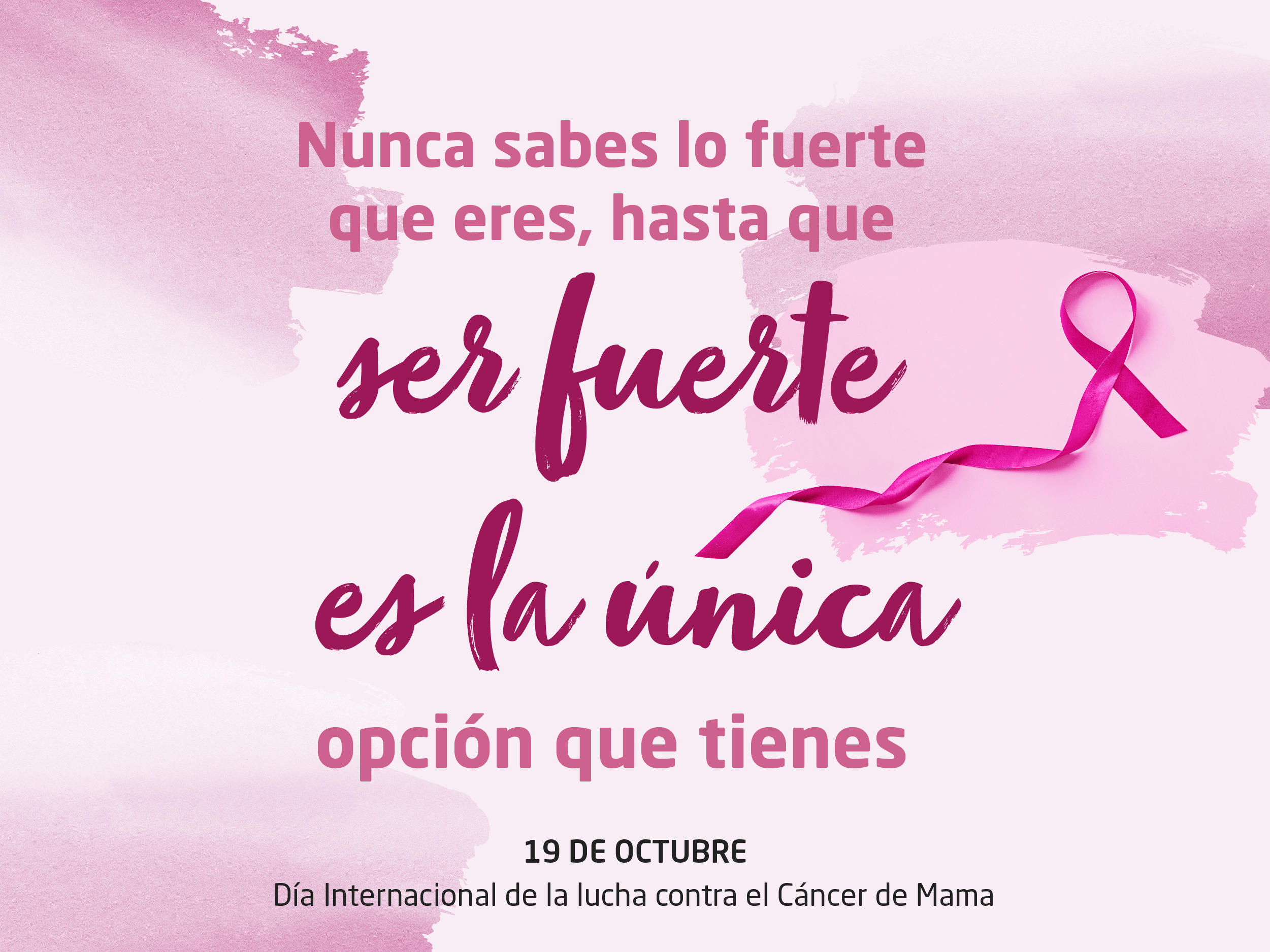 Día contra el cáncer de mama