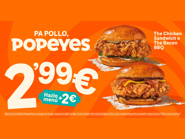 Promociones Popeyes Islazul