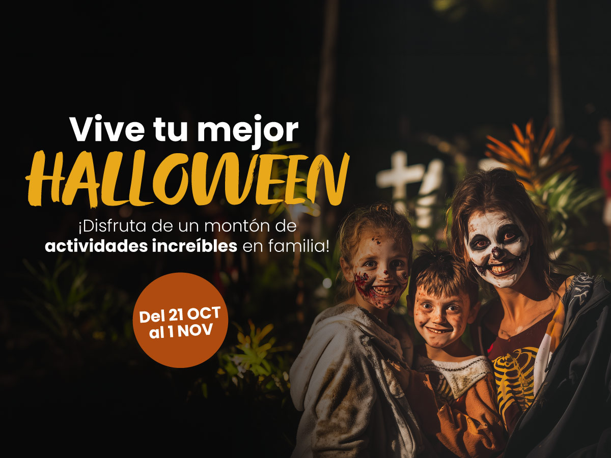 ¡Vive tu mejor Halloween!