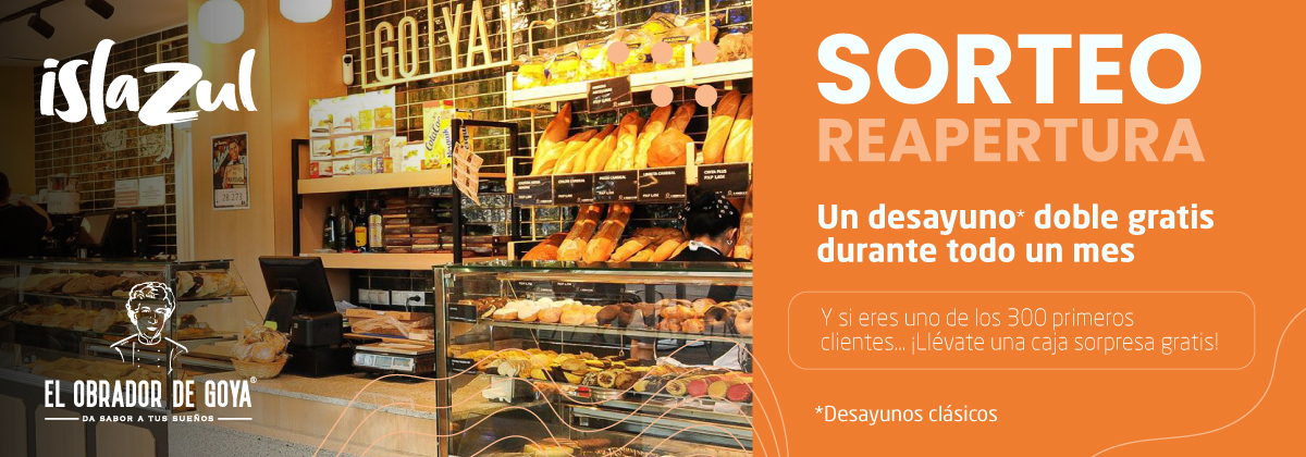 Obrador de Goya vuelve a Islazul… ¡con sorteo y sorpresas para los más madrugadores!