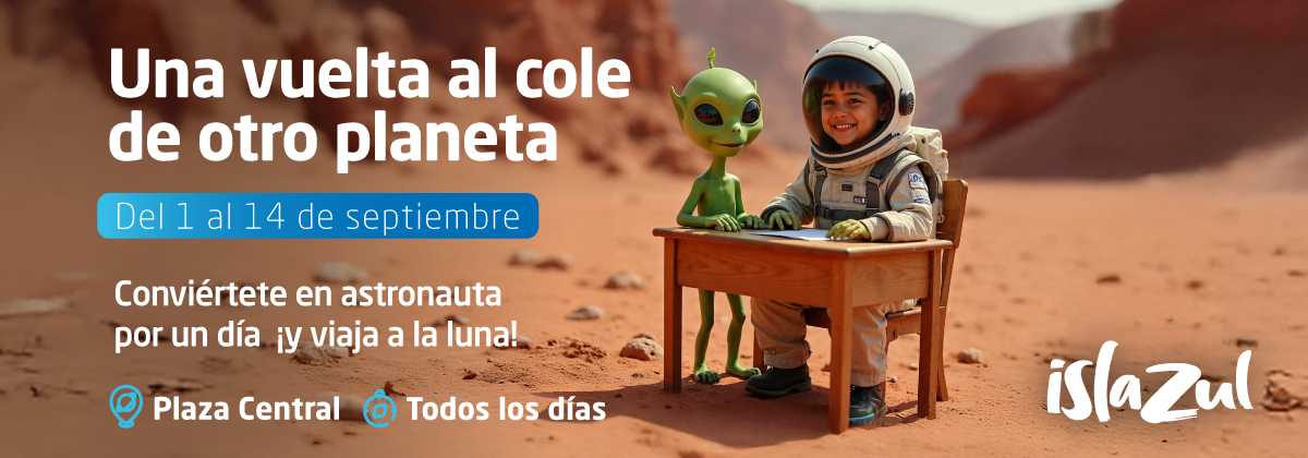 ¡Una vuelta al cole de otro planeta en Islazul!