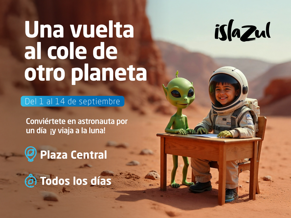 ¡Una vuelta al cole de otro planeta en Islazul!