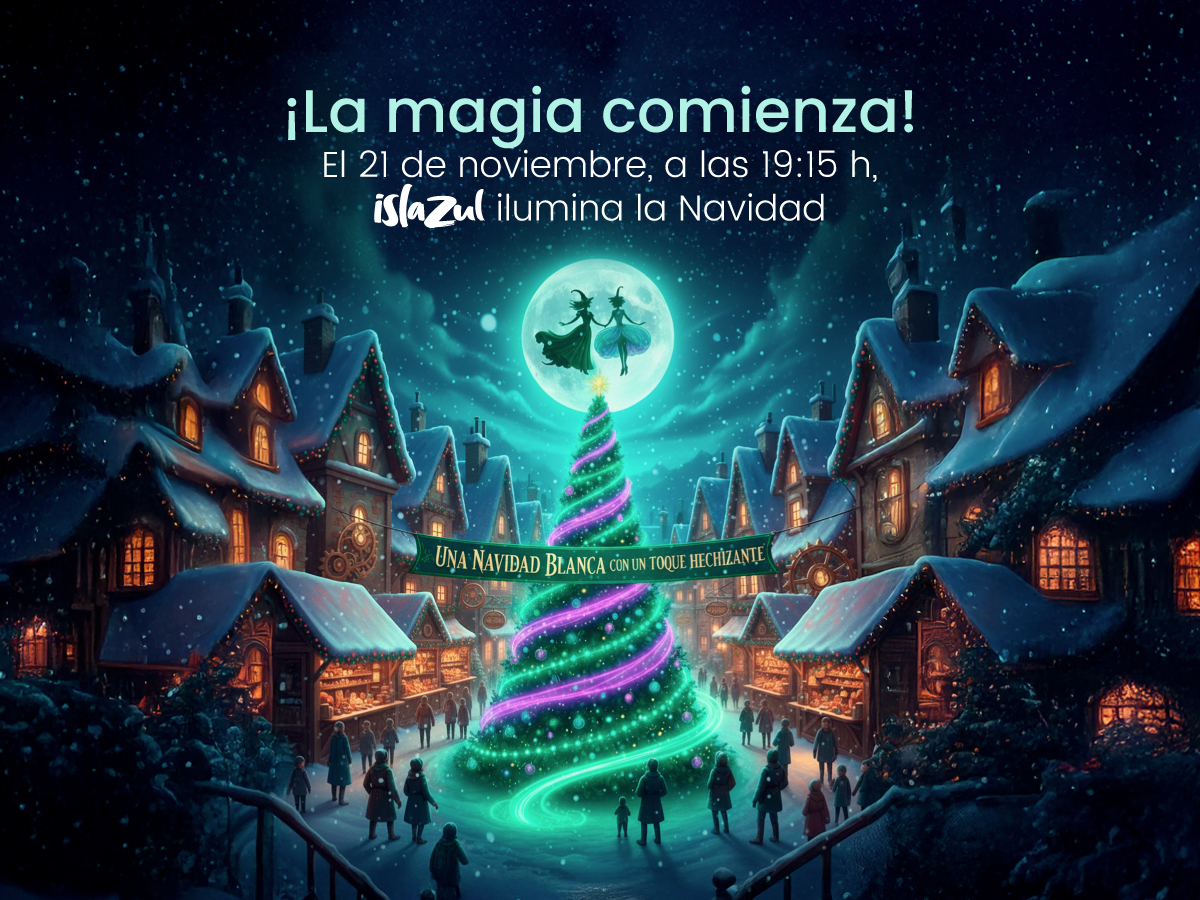 El encendido de árbol más hechizante llega a Islazul