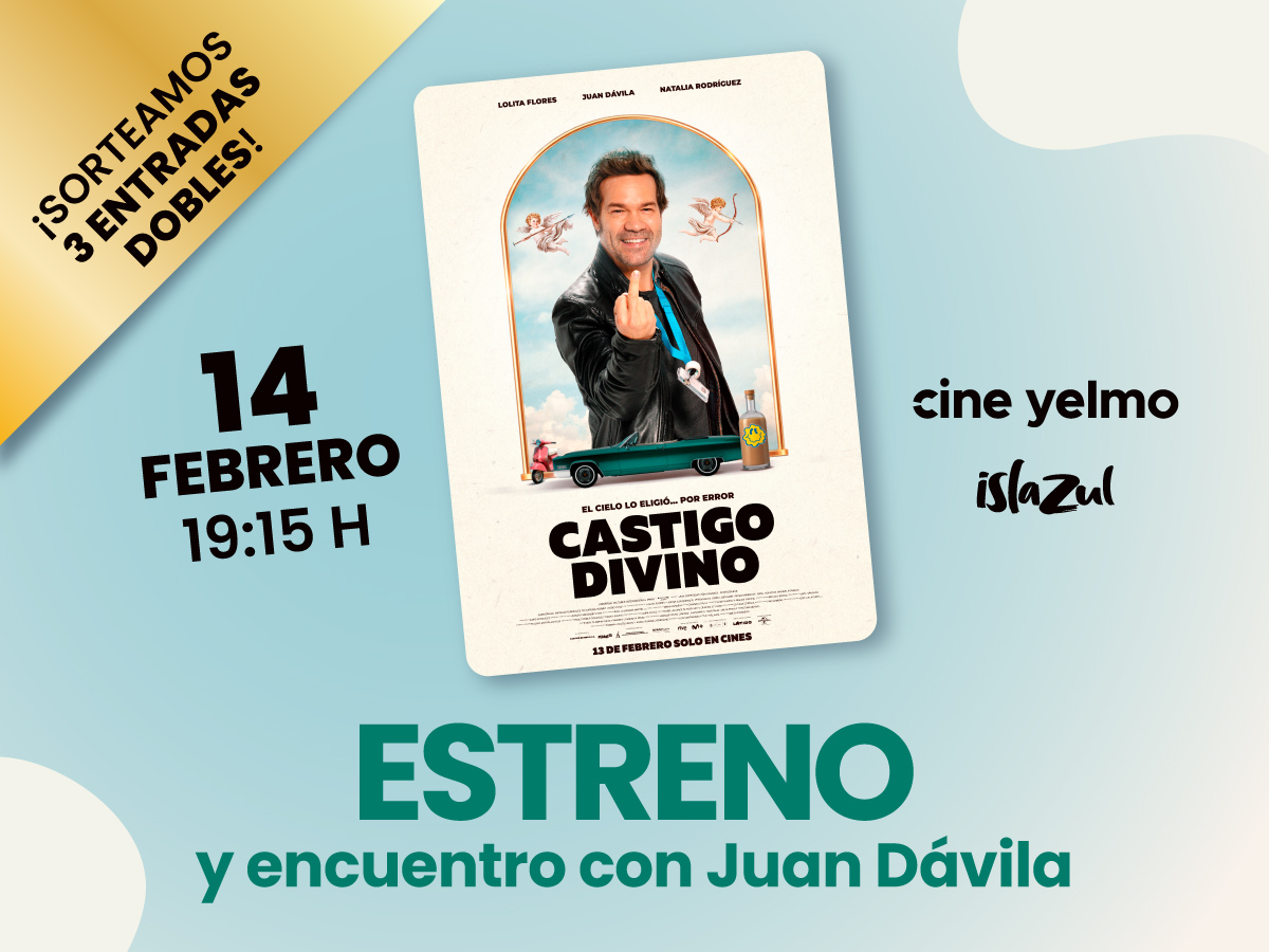 ¡Sorteamos entradas para el evento especial de Castigo Divino con Juan Dávila!